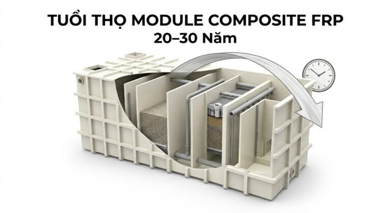 Tuổi Thọ Module Composite FRP Bao Lâu? Các Yếu Tố Quyết Định Độ Bền