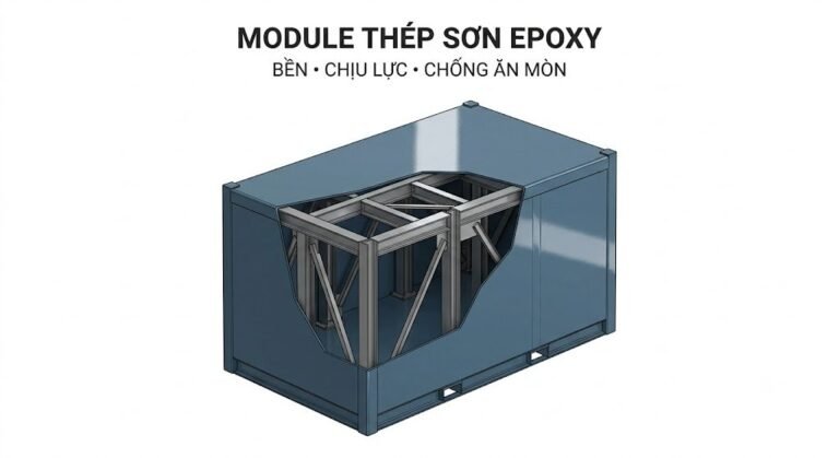 Module Thép Sơn Epoxy Là Gì? Có Bền Trong Xử Lý Nước Thải Không?