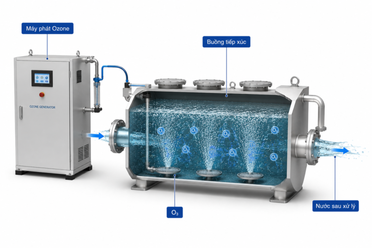 Khử Trùng Ozone Trong Module Hoạt Động Như Thế Nào?
